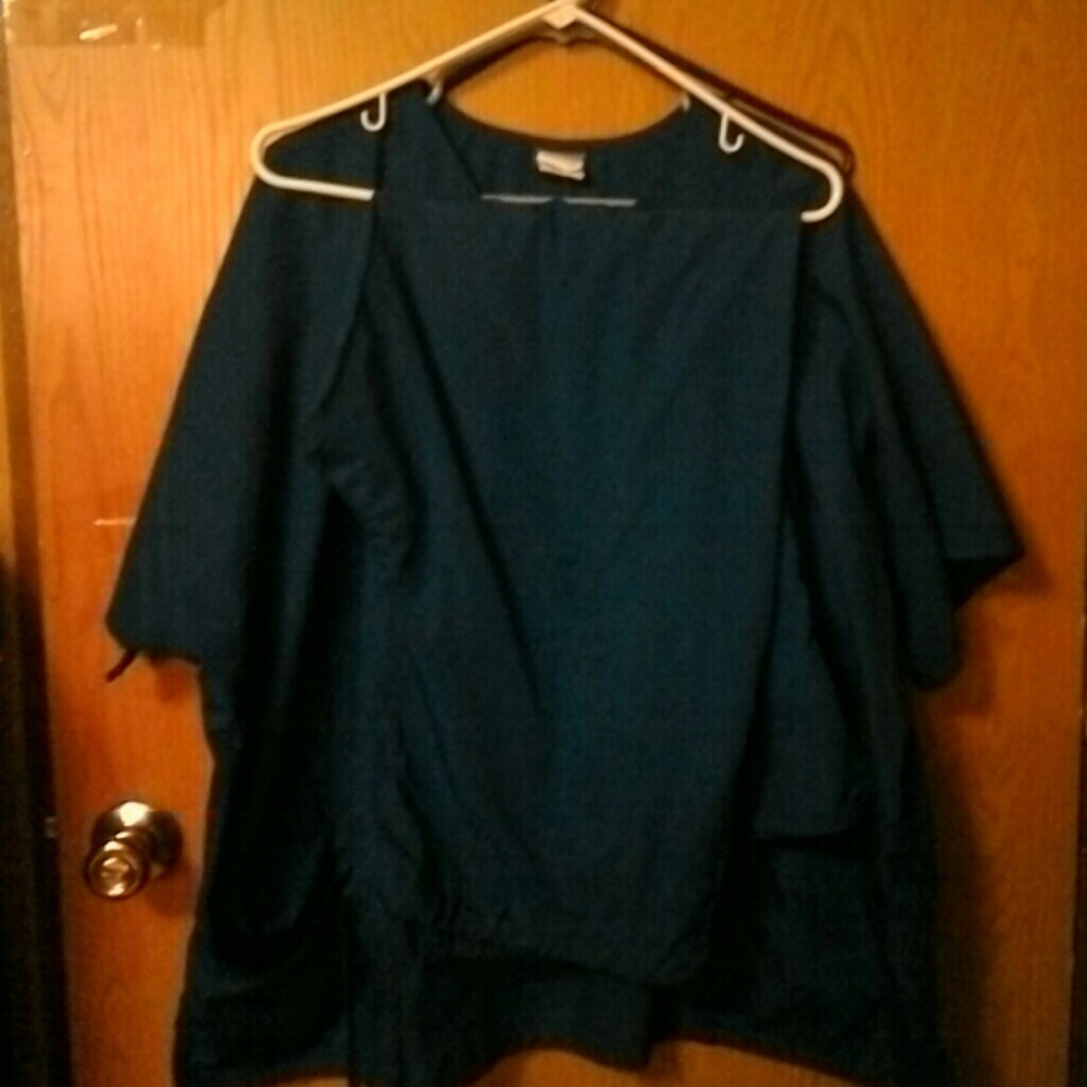 Royal blue scrubs